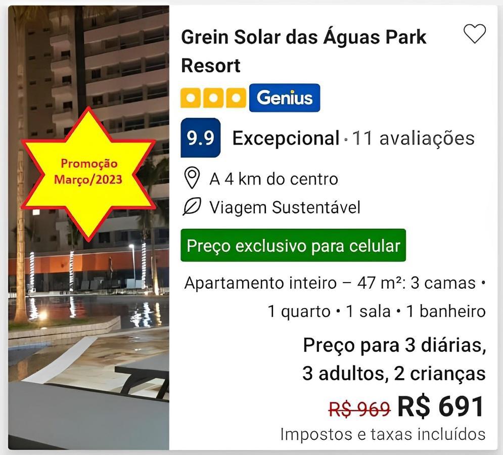Grein Solar Das Aguas Park Resort Olímpia 외부 사진